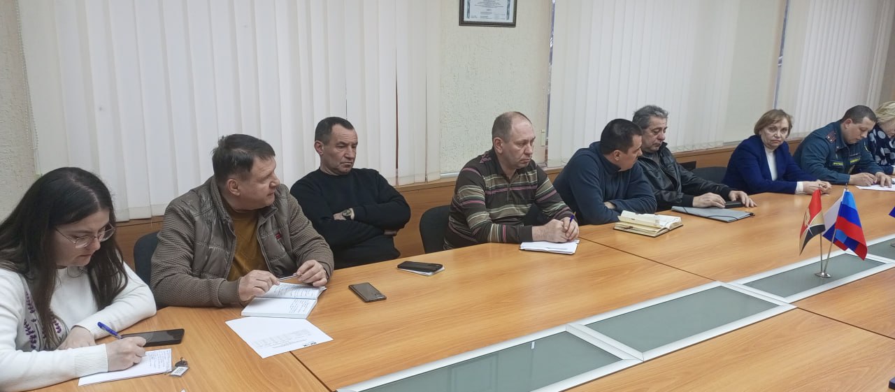 Состоялось заседание комиссии по предупреждению и ликвидации чрезвычайных ситуаций и обеспечению пожарной безопасности Состоялось заседание комиссии по предупреждению и ликвидации чрезвычайных ситуаций и обеспечению пожарной безопасности