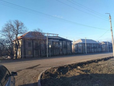 Калужане продолжают восстановление жилых домов в Первомайске