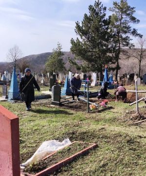 ТОС «Первые» села Орехово провели очередной субботник