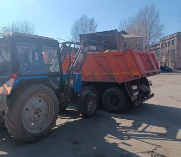 Коммунальными службами проведены работы на территории города