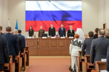 Денис Мирошниченко поздравил Яну Пащенко с избранием на пост главы города Луганска