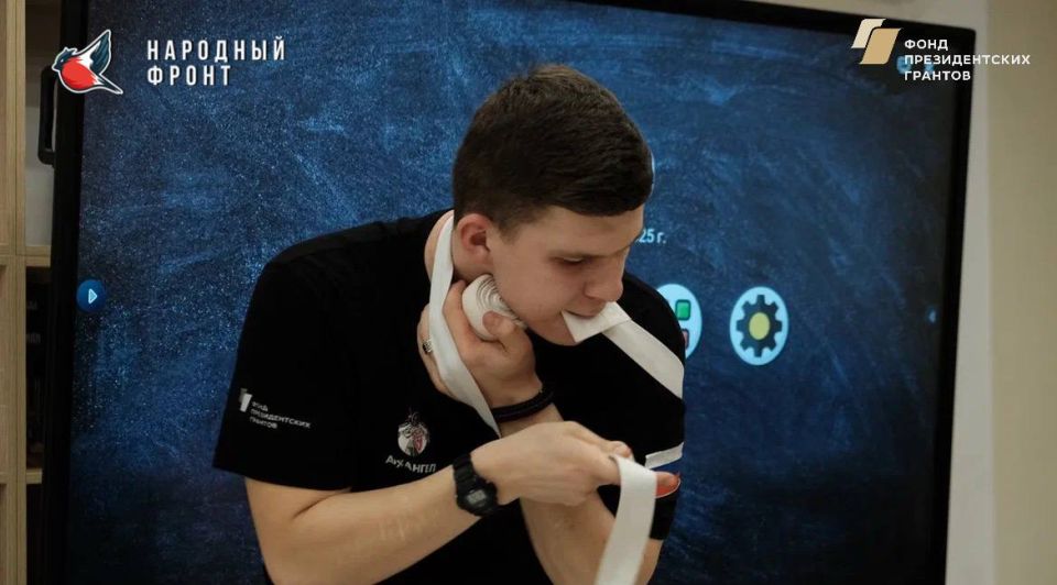 МОЛОДЁЖКА НФ ЛНР провела обучение ПЕРВОЙ ПОМОЩИ! МОЛОДЁЖКА НФ ЛНР провела обучение ПЕРВОЙ ПОМОЩИ!