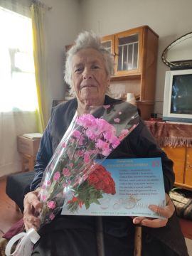 Жительницу Городище поздравили с 85-летним юбилеем