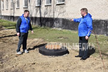 Единороссы Красного Луча проинспектировали ремонт канализационных насосных станций