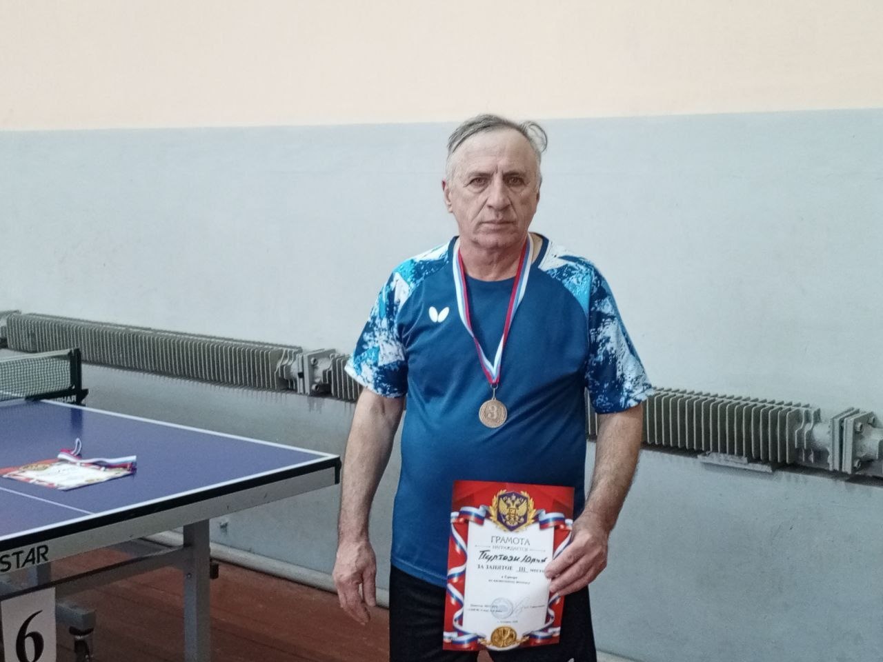 Состоялся турнир по настольному теннису