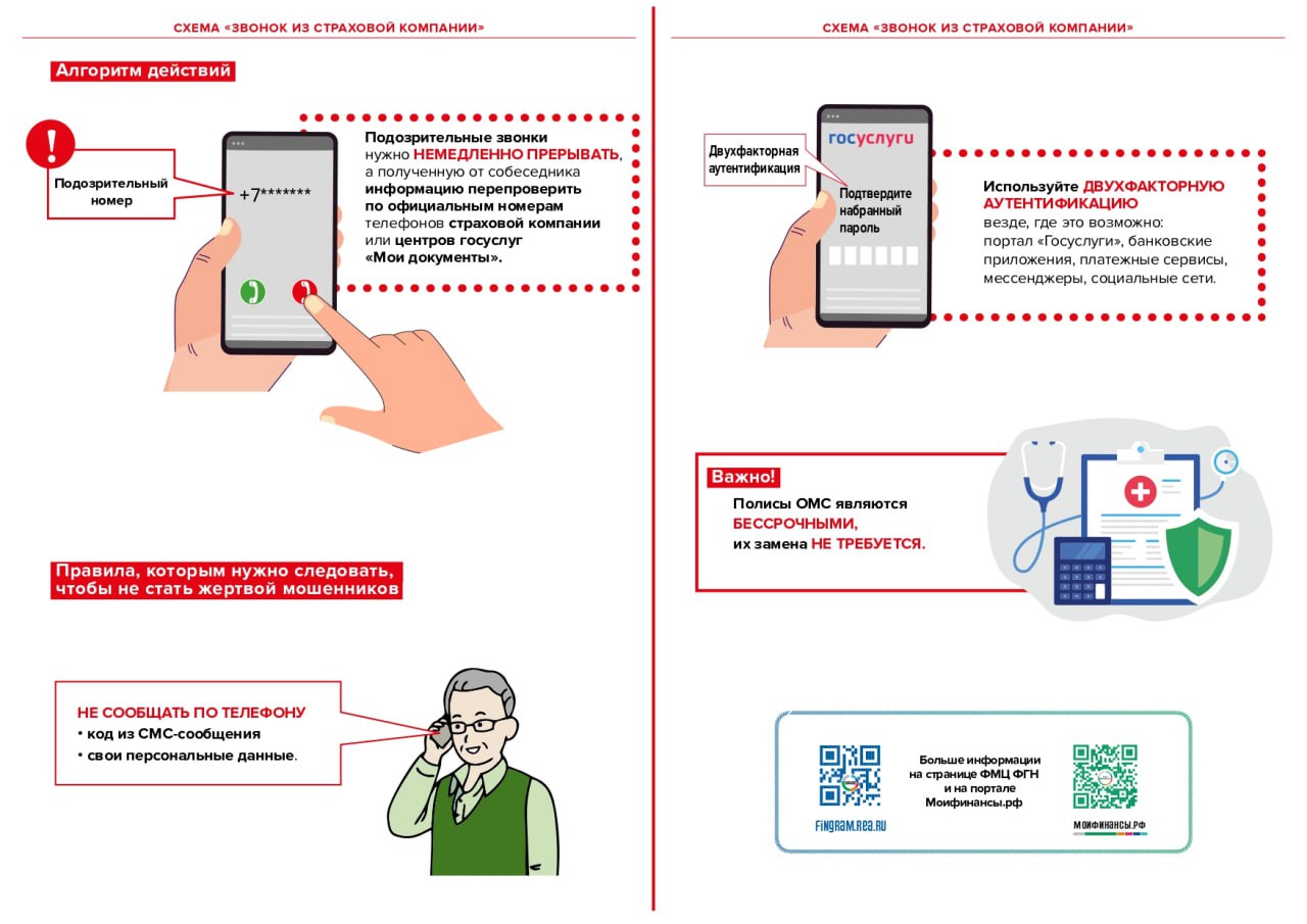 Мошенники активно пользуются схемой «Звонок из страховой компании» для обмана населения Мошенники активно пользуются схемой «Звонок из страховой компании» для обмана населения