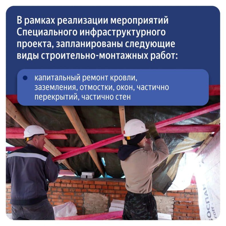 В Свердловске ЛНР продолжается восстановление многоквартирного дома, пострадавшего после атаки БПЛА В Свердловске ЛНР продолжается восстановление многоквартирного дома, пострадавшего после атаки БПЛА