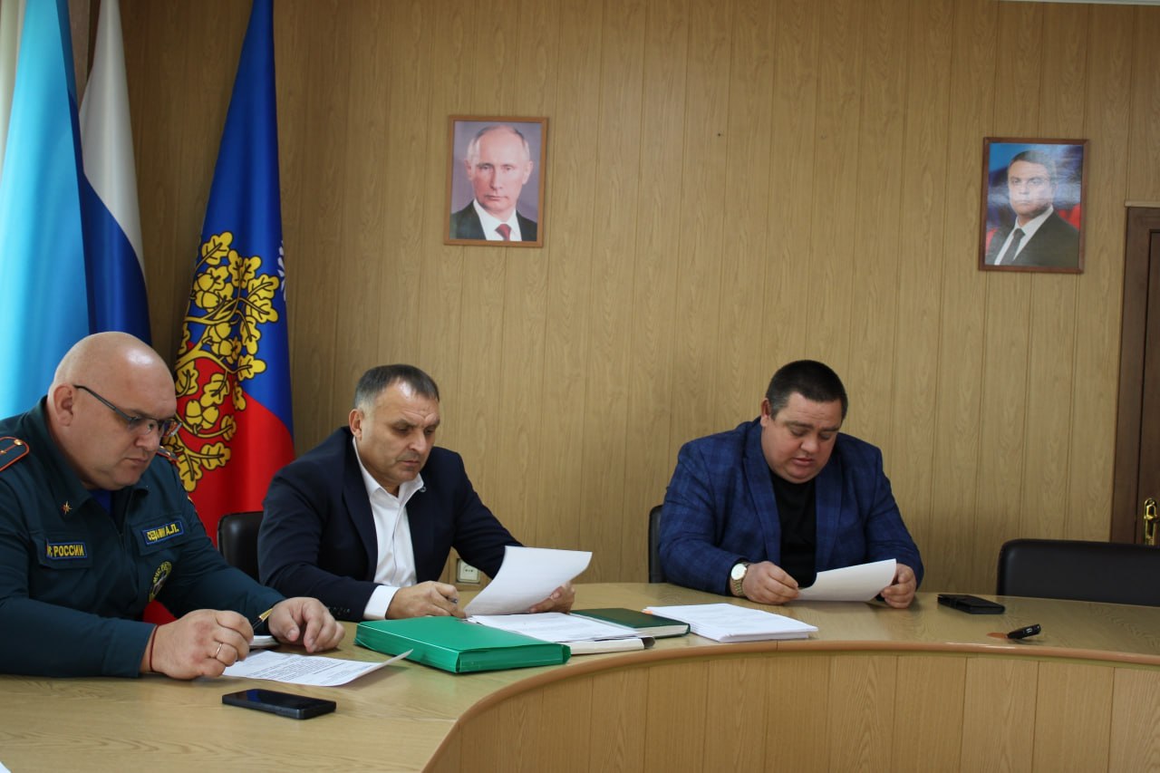Андрей Рубанцов: Сегодня провел заседание комиссии по предупреждению и ликвидации чрезвычайных ситуаций