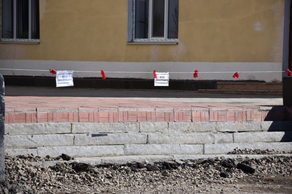 В рамках специального инфраструктурного проекта, реализуемого шефом-регионом Тюменской областью, продолжаются работы по благоустройству площади Ленина в городе Молодогвардейске В рамках специального инфраструктурного проекта, реализуемого шефом-регионом Тюменской областью, продолжаются работы по благоустройству площади Ленина в городе Молодогвардейске