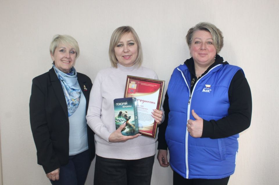 Активисты местного отделения Партии и «Женского движения Единой России» поздравили с Днем работника культуры коллектив Желтянского сельского клуба, заведующего Петровеньковским сельским клубом Клавдию Бровенко, заведующего... Активисты местного отделения Партии и «Женского движения Единой России» поздравили с Днем работника культуры коллектив Желтянского сельского клуба, заведующего Петровеньковским сельским клубом Клавдию Бровенко, заведующего...