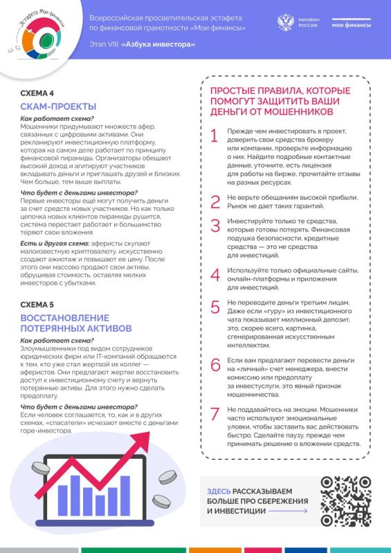 В России стартовал VIII этап просветительской эстафеты «Мои финансы» В России стартовал VIII этап просветительской эстафеты «Мои финансы»