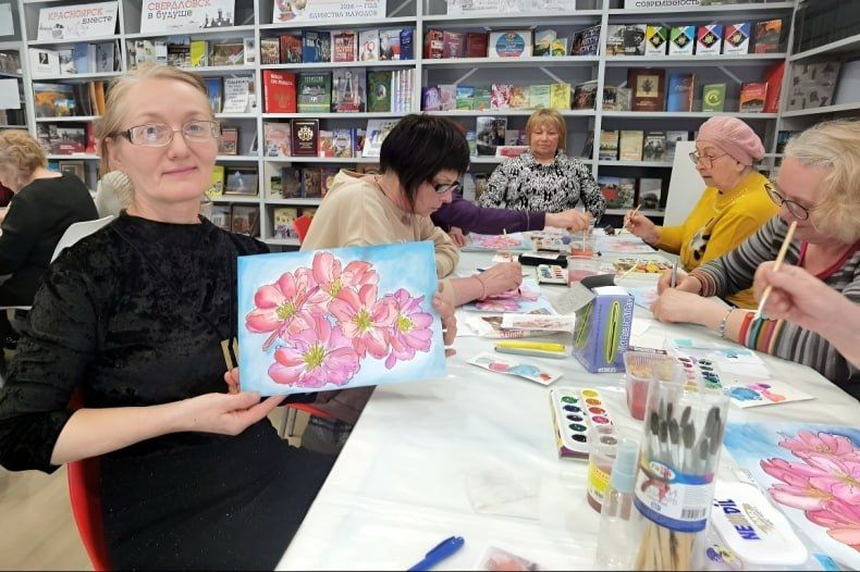 Весенние встречи «Активного долголетия» в библиотеке Весенние встречи «Активного долголетия» в библиотеке