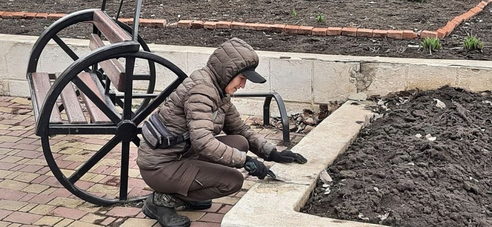 В парке культуры и отдыха им. Героев продолжается преображение, охватывающее восстановление парковой инфраструктуры В парке культуры и отдыха им. Героев продолжается преображение, охватывающее восстановление парковой инфраструктуры