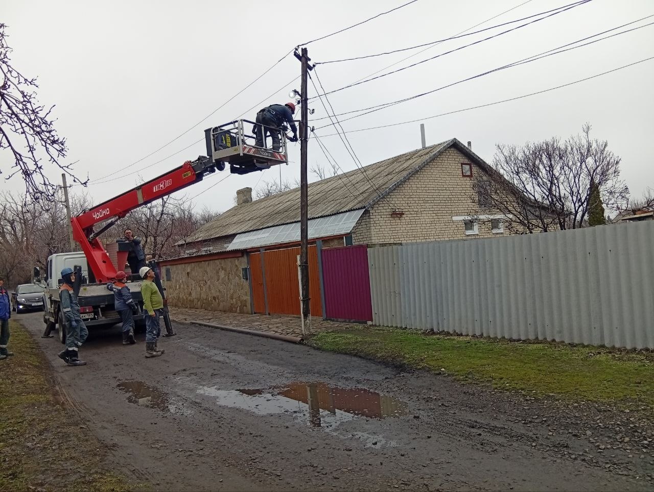 Благоустройство пгт Новодарьевка