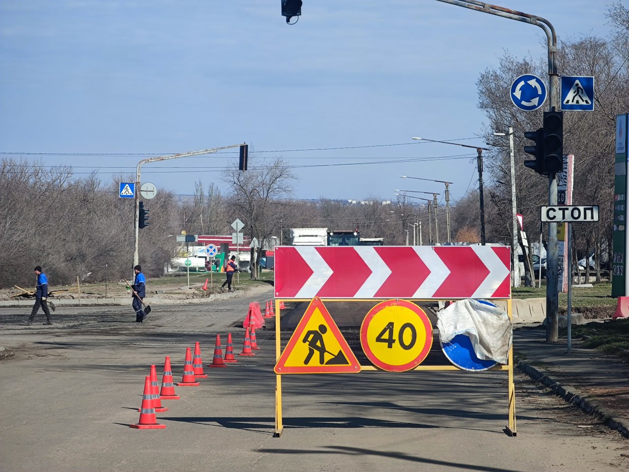 В Луганске стартовал капитальный ремонт улицы Будённого В Луганске стартовал капитальный ремонт улицы Будённого