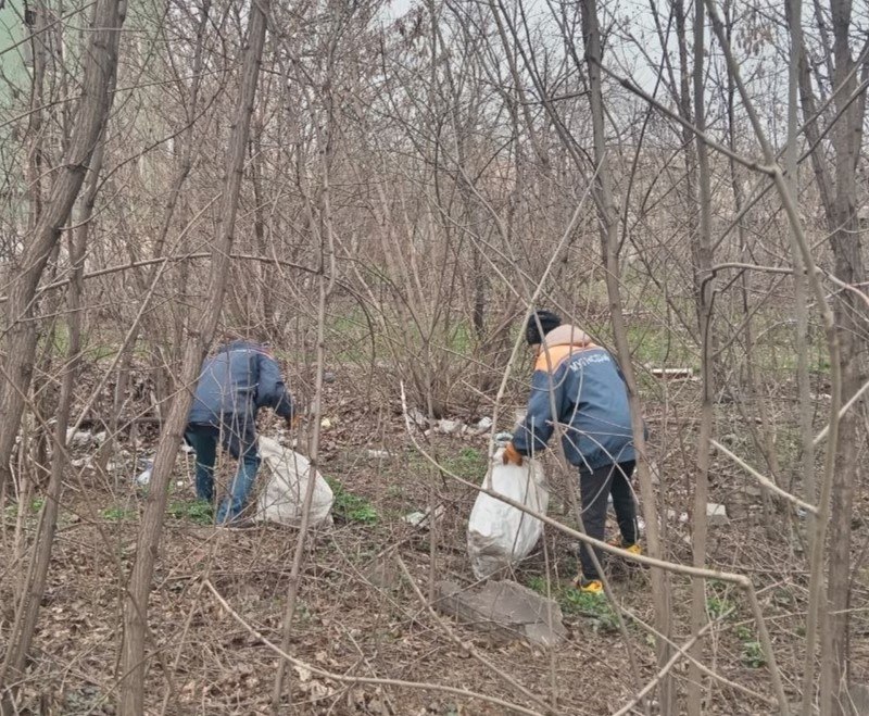 Коммунальными службами проведены работы на территории города Коммунальными службами проведены работы на территории города