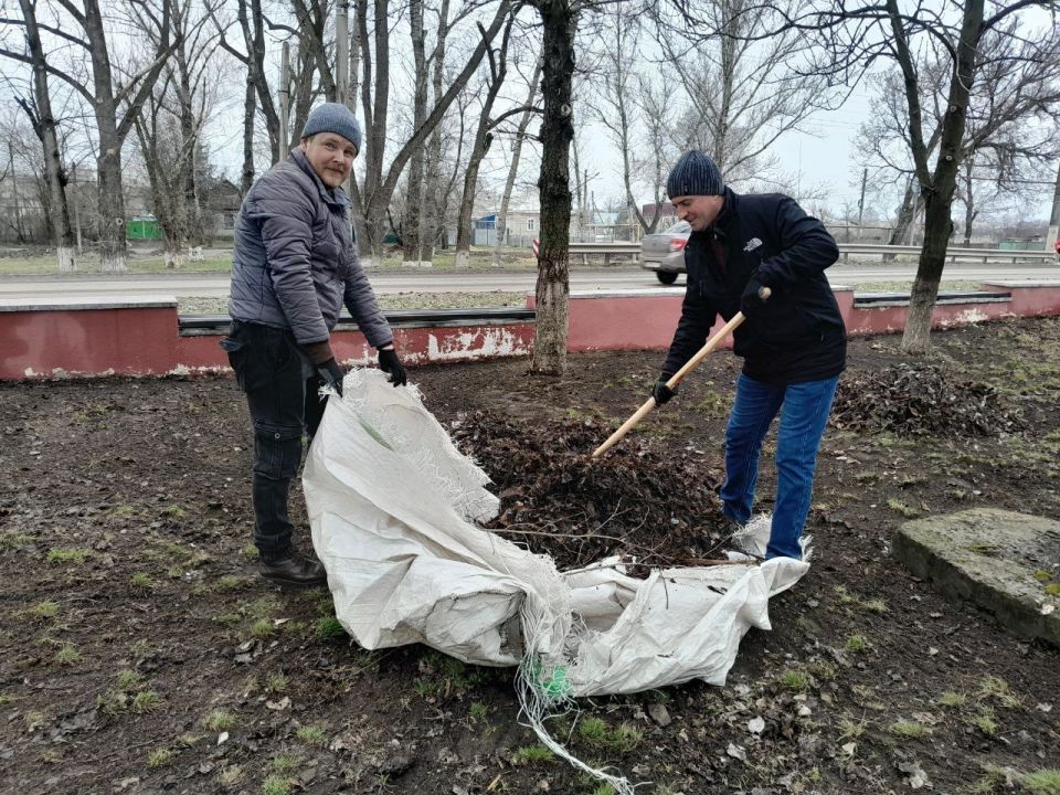 В Беловодском МО начаты субботники В Беловодском МО начаты субботники