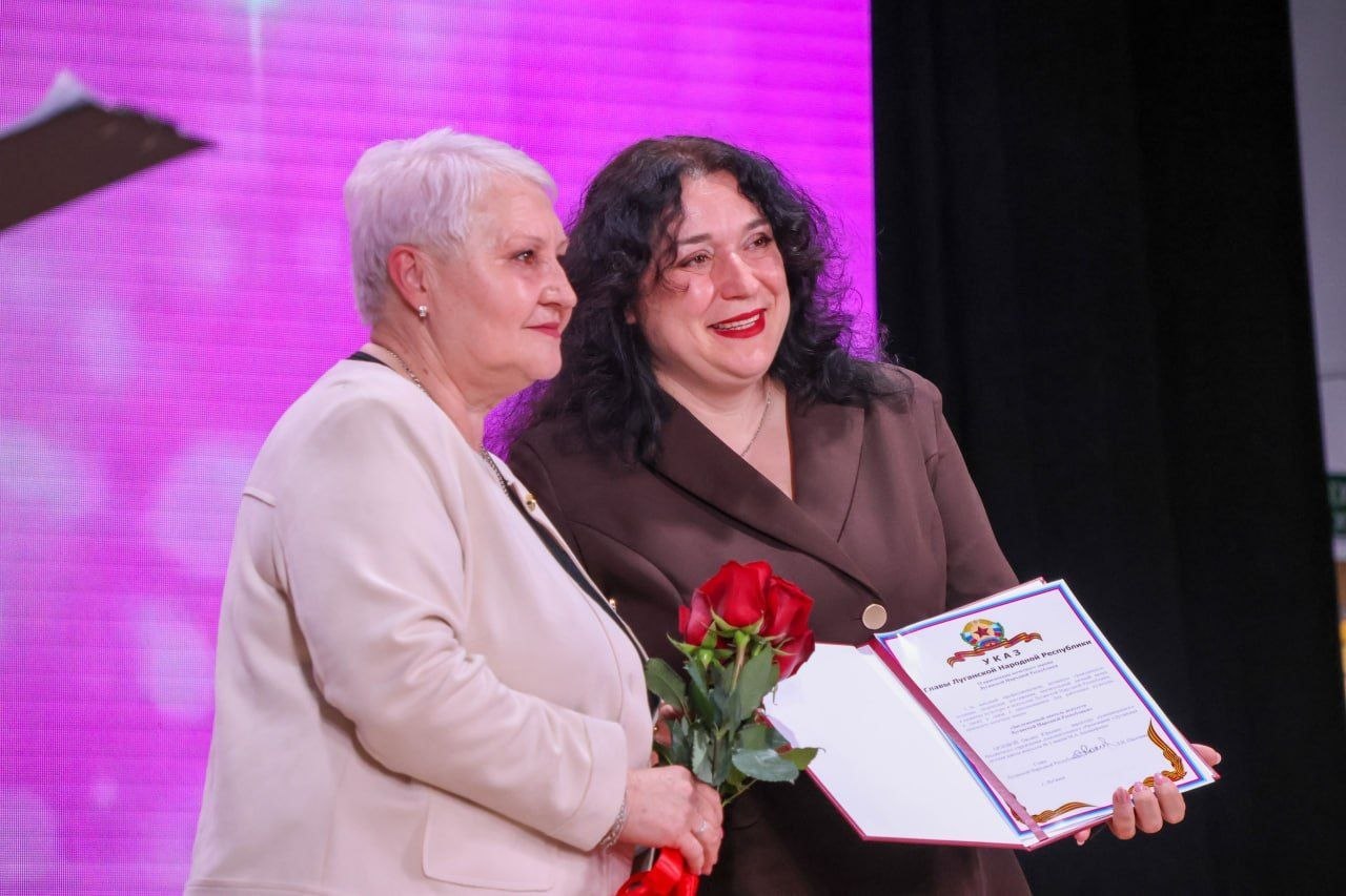 Звание "Заслуженный деятель искусств" присвоено Оксане Орловой