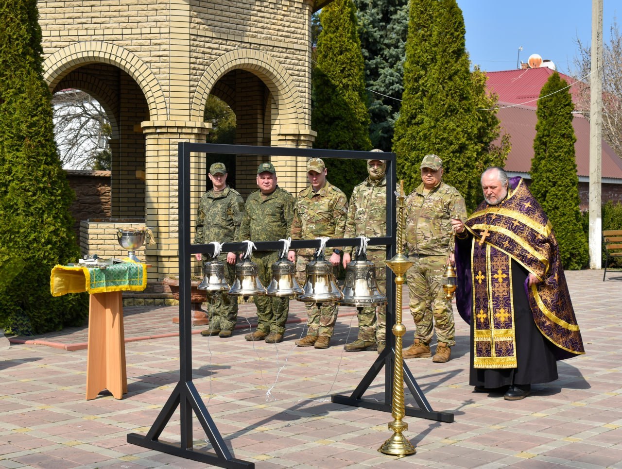 Владимир Чернев: На территории Старобельского муниципального округа состоялась акция-проект «Колокол — символ веры и мира», реализованная Фондом Народного Единства «Родина» совместно с Центром военно-патриотического...