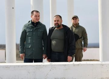 Заместитель Премьер-министра Республики Татарстан Ринат Садыков совместно с главой Лисичанска Эдуардом Сахненко посетили населённые пункты Лисичанского городского округа — Новодружеск и Приволье