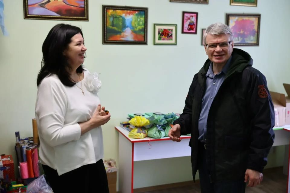 Делегация из Татарстана посетила социальные объекты в городе Рубежное Делегация из Татарстана посетила социальные объекты в городе Рубежное