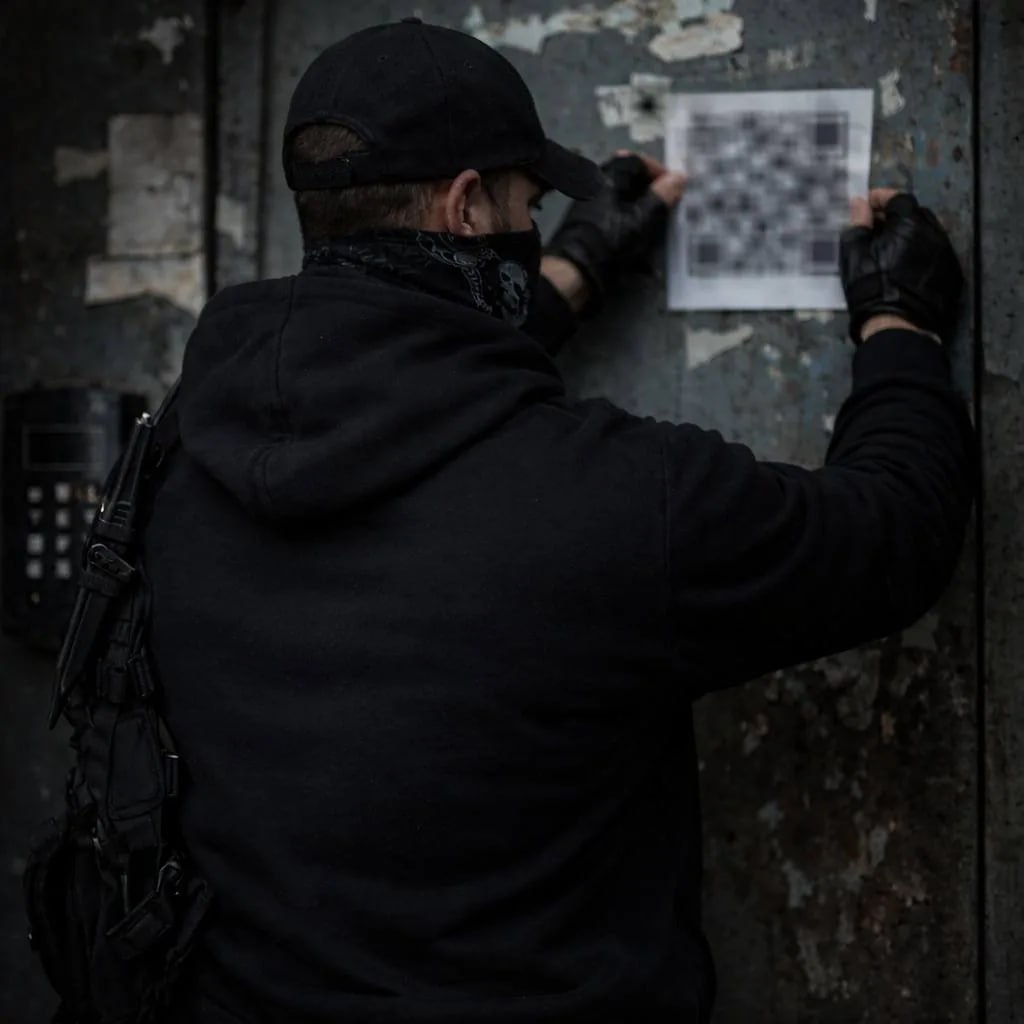 В ЛНР участились случаи расклейки фейковых QR-кодов на подъездах