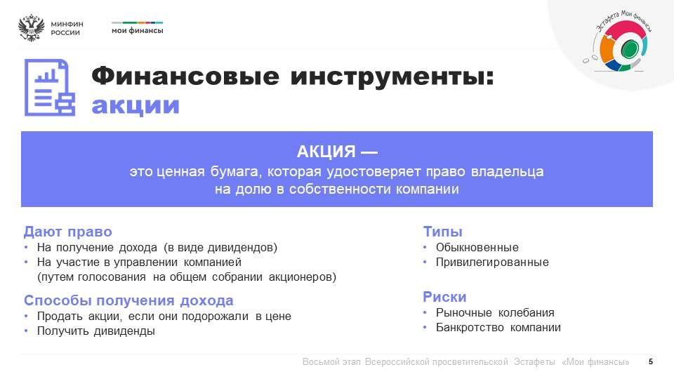 Продолжается восьмой этап Всероссийской просветительской эстафеты «Мои финансы» Продолжается восьмой этап Всероссийской просветительской эстафеты «Мои финансы»