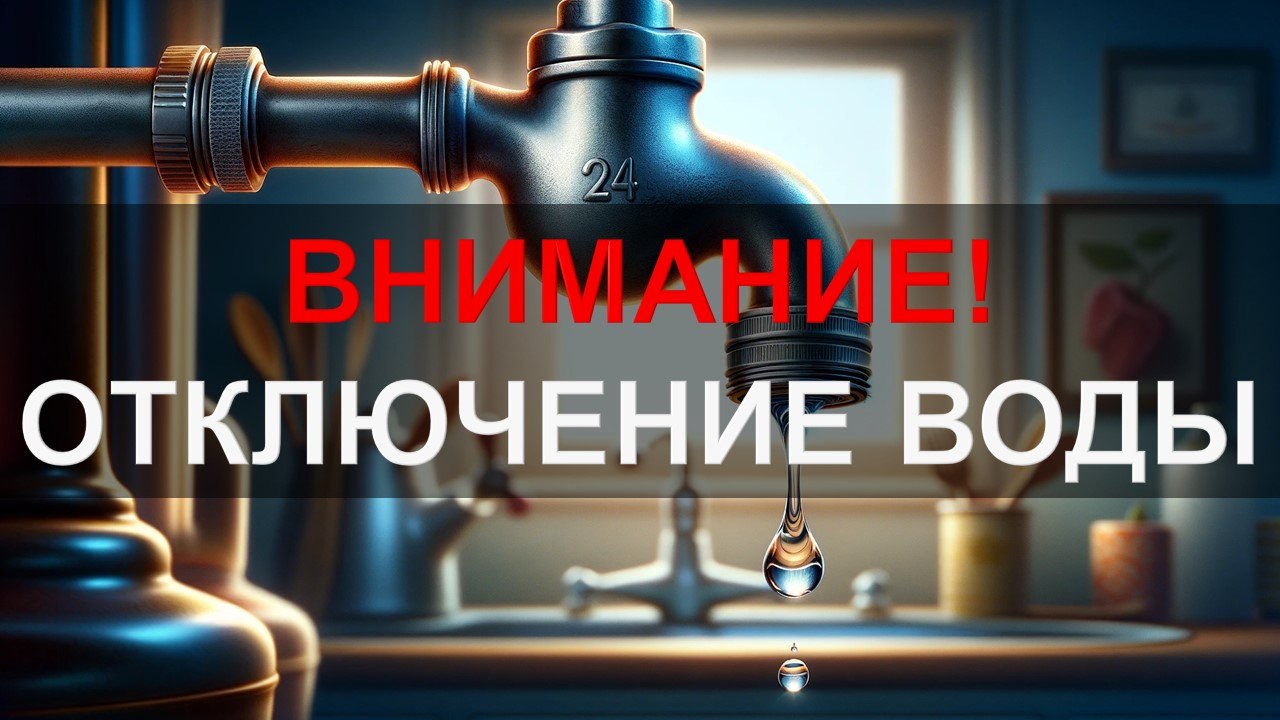 Внимание! Отключение водоснабжения!