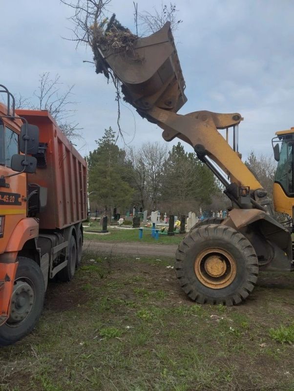 Уборка кладбищ в пгт Михайловка Уборка кладбищ в пгт Михайловка