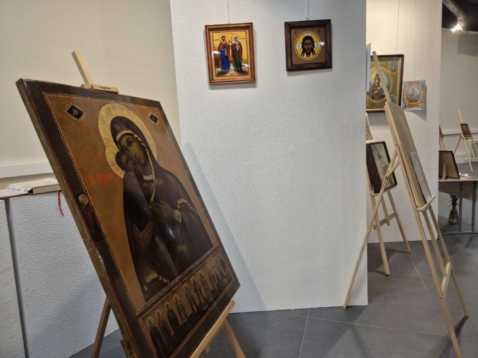Спасенные на Донбассе иконы показали в Москве после реставрации Спасенные на Донбассе иконы показали в Москве после реставрации