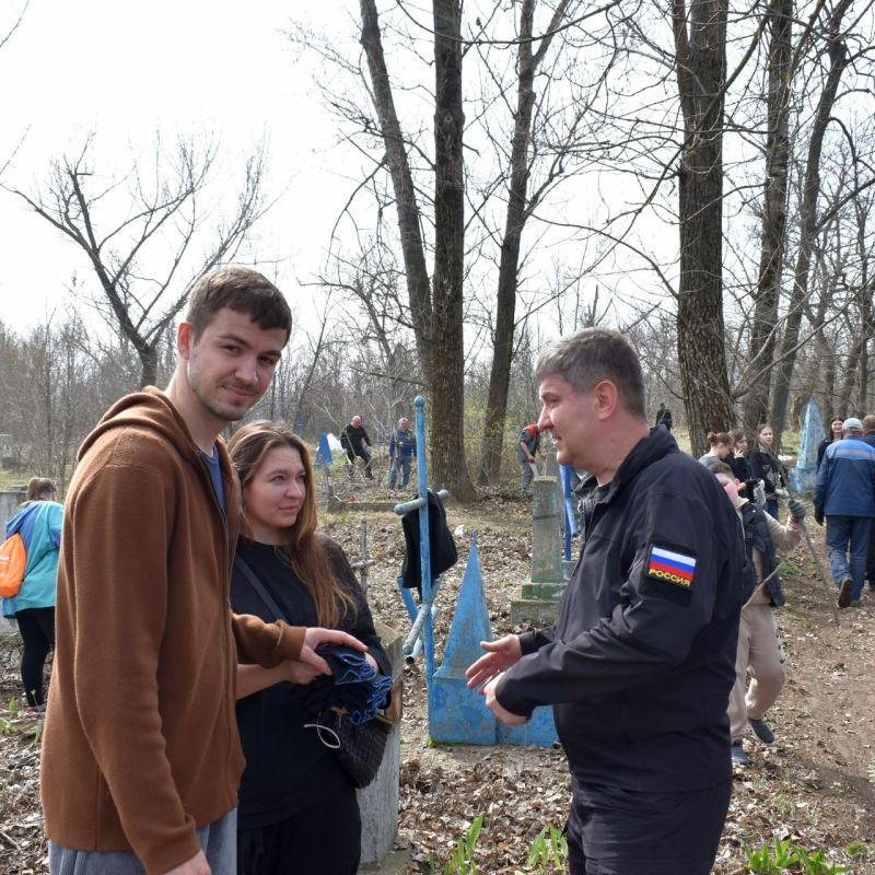 Владимир Чернев: В Старобельском муниципальном округе в рамках Месяца экологии прошёл масштабный субботник Владимир Чернев: В Старобельском муниципальном округе в рамках Месяца экологии прошёл масштабный субботник