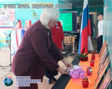 27 марта Светлана Гизай, депутат Народного Совета Луганской Народной Республики, член Совета Луганского республиканского отделения Всероссийской общественной организации ветеранов «БОЕВОЕ БРАТСТВО», посетила торжественную...