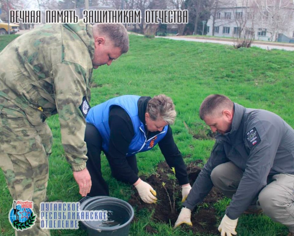 31 марта Светлана Гизай, депутат Народного Совета Луганской Народной Республики, член Совета Луганского республиканского отделения Всероссийской общественной организации ветеранов «БОЕВОЕ БРАТСТВО» и Алексей Пятаков, член... 31 марта Светлана Гизай, депутат Народного Совета Луганской Народной Республики, член Совета Луганского республиканского отделения Всероссийской общественной организации ветеранов «БОЕВОЕ БРАТСТВО» и Алексей Пятаков, член...