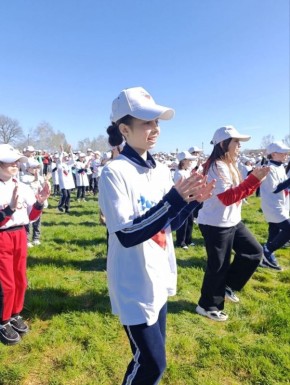 Андрей Рубанцов: Марафон «Сила России» в Ровеньках стартовал массовой зарядкой, объединившей всех воспитанников спортивной школы города