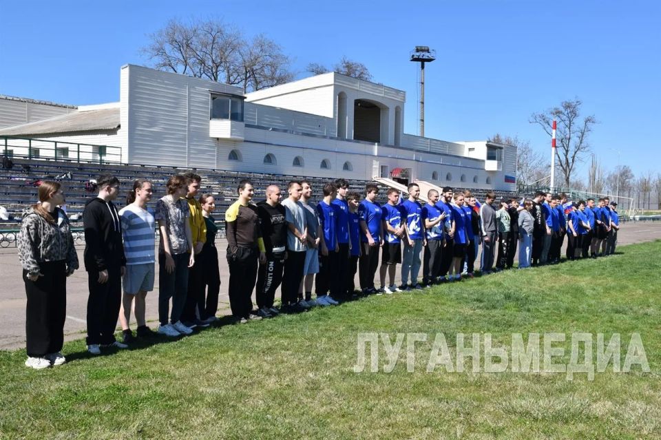 Марафон «Сила России» стартовал в Краснодонском округе Марафон «Сила России» стартовал в Краснодонском округе
