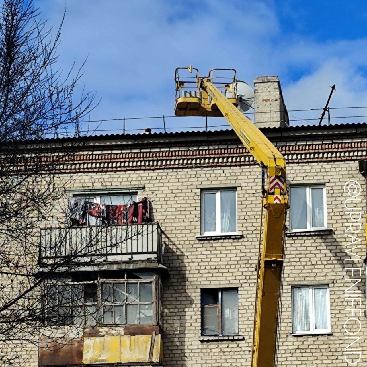 Луганский филиал выполнил ряд текущих ремонтов кровель столичных многоэтажек Луганский филиал выполнил ряд текущих ремонтов кровель столичных многоэтажек