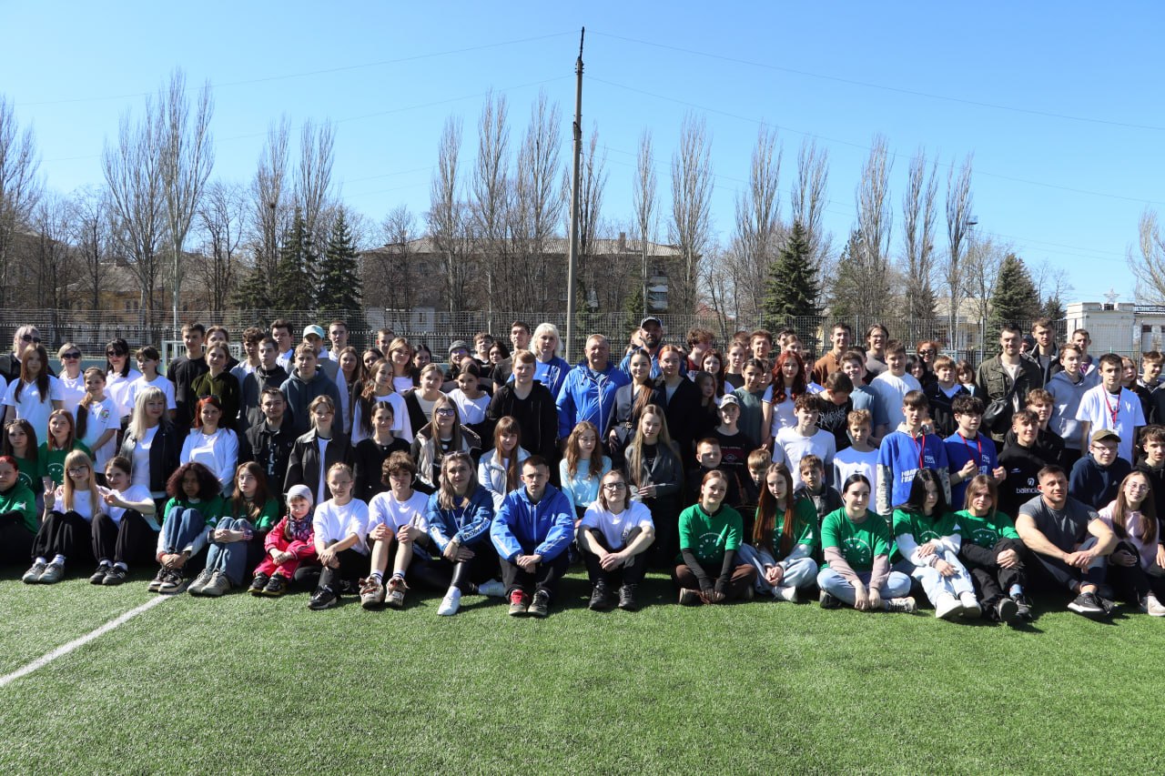 Стаханов присоединился к Всероссийскому спортивному марафону «Сила России» Стаханов присоединился к Всероссийскому спортивному марафону «Сила России»