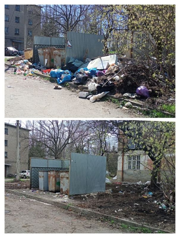 Ежедневная работа по уборке и благоустройству города продолжается Ежедневная работа по уборке и благоустройству города продолжается
