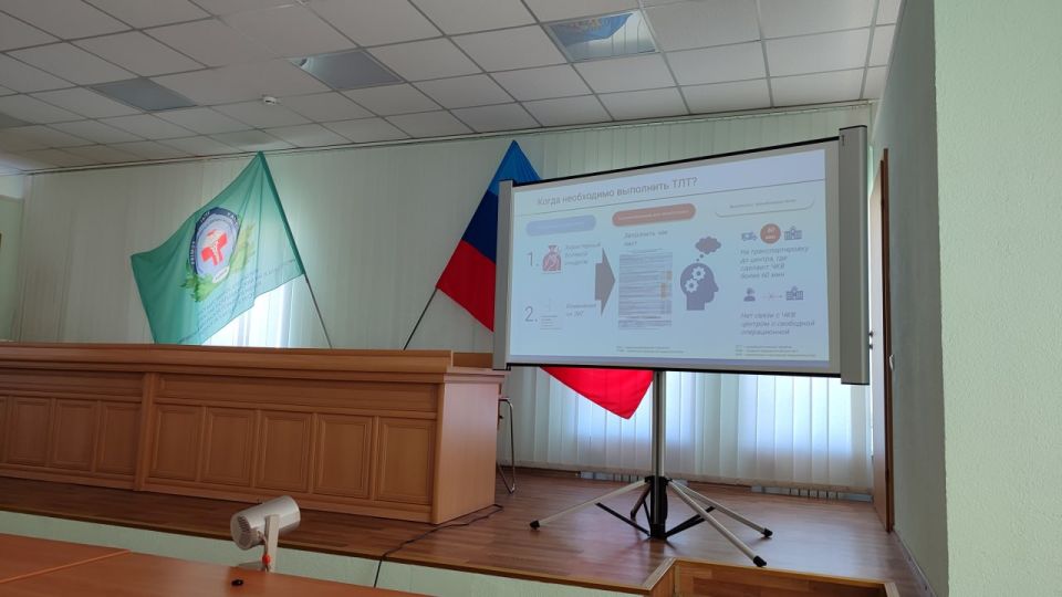 Директор Луганского центра медицины катастроф провел выездной семинар в Старобельске Директор Луганского центра медицины катастроф провел выездной семинар в Старобельске