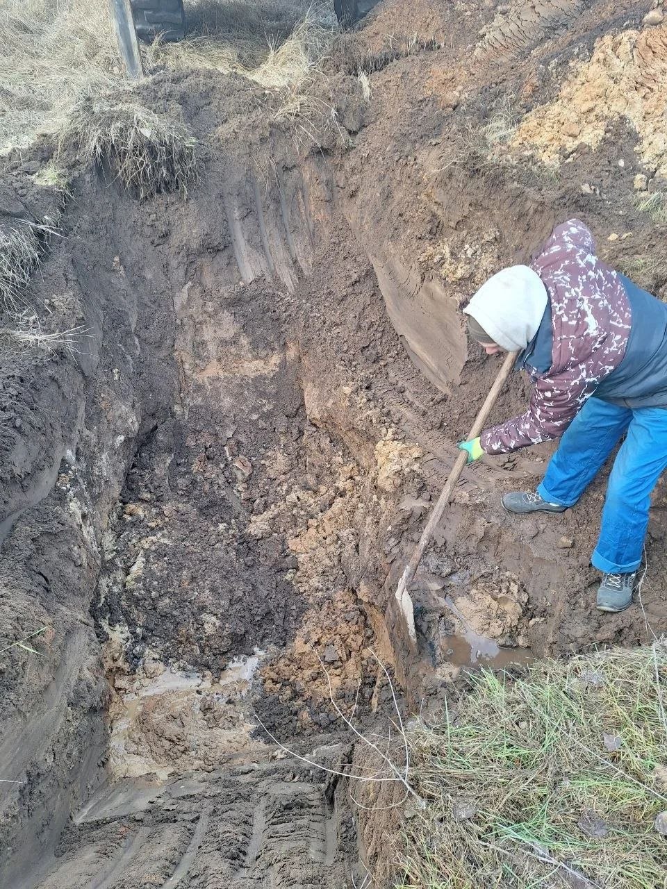 Оперативное устранение утечки на водопроводе в городе Рубежное