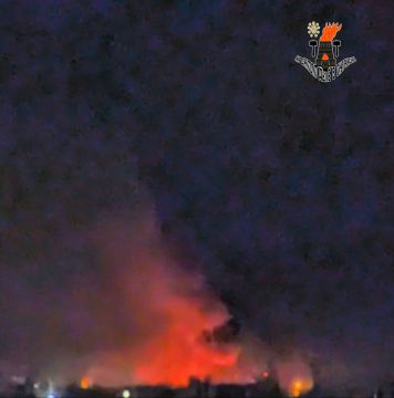 Ночная атака БПЛА ВСУ на Луганск