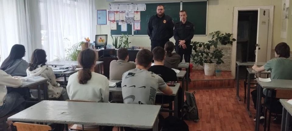Профилактические занятия для школьников Профилактические занятия для школьников