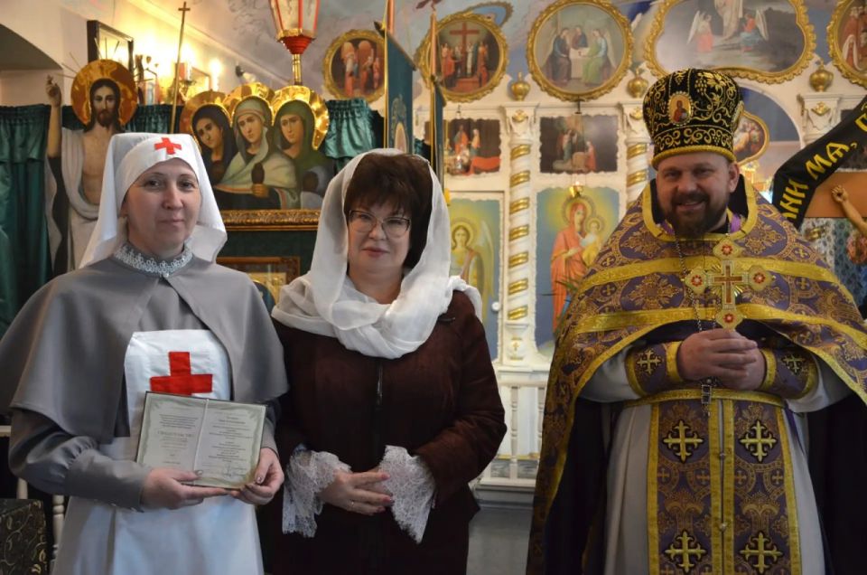 Марина Филиппова: Духовное обновление и служение: Великий четверг в Новоайдарском храме Марина Филиппова: Духовное обновление и служение: Великий четверг в Новоайдарском храме