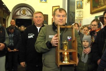 Представители «Единой России» доставили в ЛНР Благодатный огонь из Иерусалима
