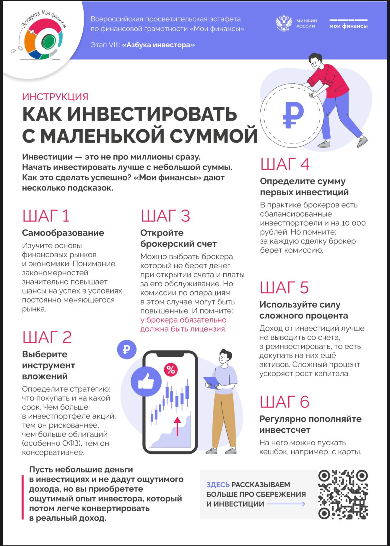 Инвестировать с небольшой суммой возможно, но важно подходить к этому осознанно, учитывая риски и долгосрочную перспективу