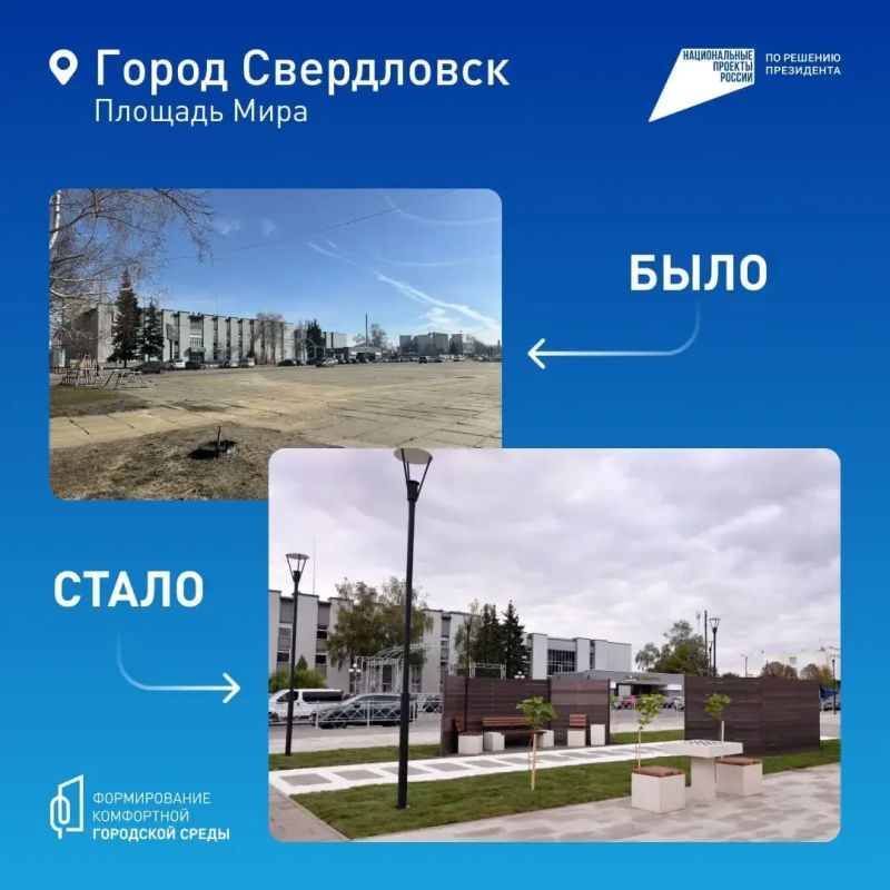 ЛНР успешно принимает участие в федеральном проекте «Формирование комфортной городской среды» ЛНР успешно принимает участие в федеральном проекте «Формирование комфортной городской среды»