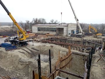 В Луганске продолжается строительство КНС №15 при поддержке шеф-региона — Москвы