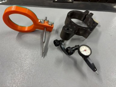 Как прицелить лазер на деталь с точностью до 0,1 мм? Студенты ДонГТУ нашли простой способ