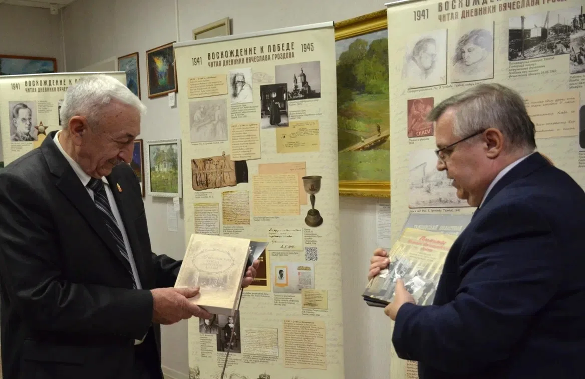 Марина Филиппова: Дневники юного тамбовчанина ожили в Новоайдарском музее Марина Филиппова: Дневники юного тамбовчанина ожили в Новоайдарском музее