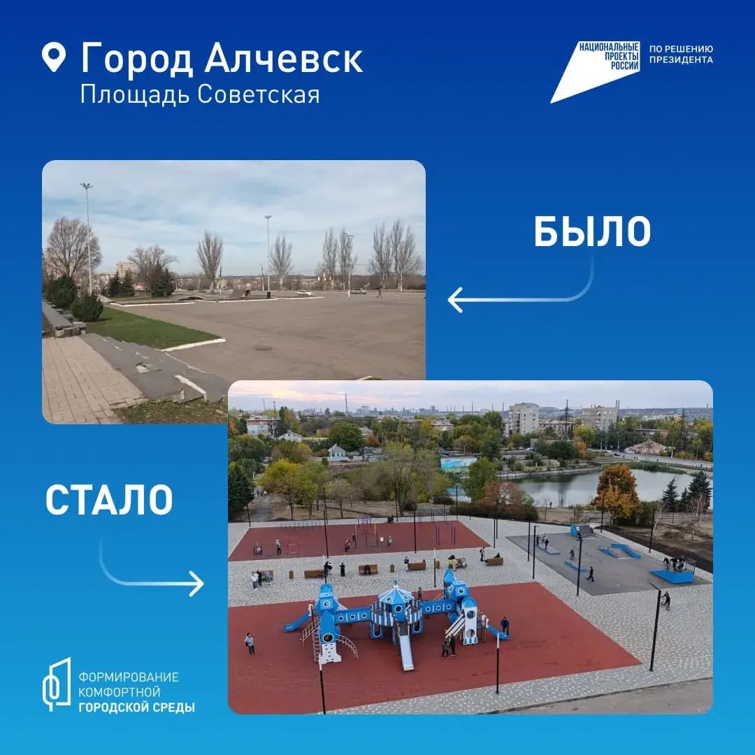 ЛНР успешно принимает участие в федеральном проекте «Формирование комфортной городской среды» ЛНР успешно принимает участие в федеральном проекте «Формирование комфортной городской среды»